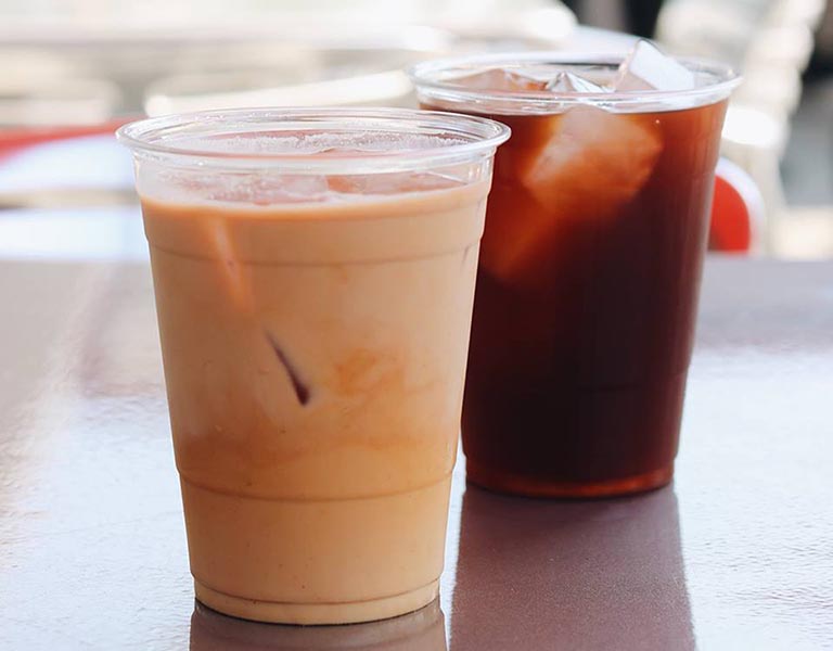 Iced coffee